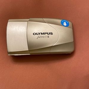Olympus Mju-II film camera vintage
